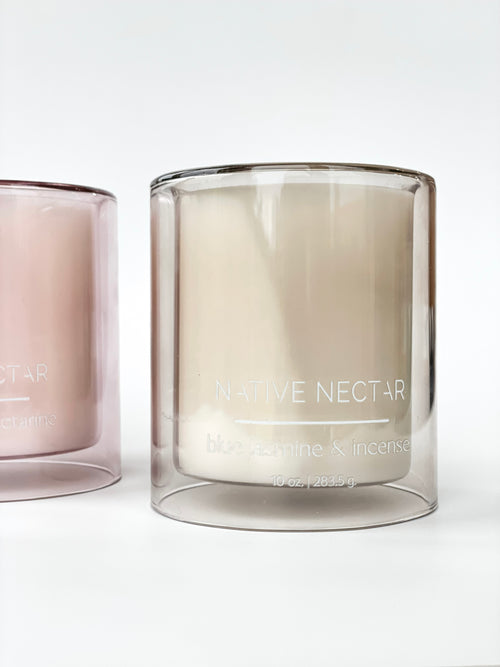 Blue Jasmine & Incense | Non-Toxic Candle