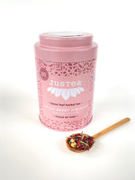 Little Berry Hibiscus Tin & Spoon | Fair Trade, Organic Herbal Tea