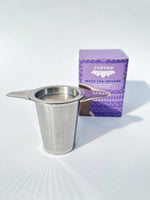 Tea Infuser with Dual-use Coaster Lid