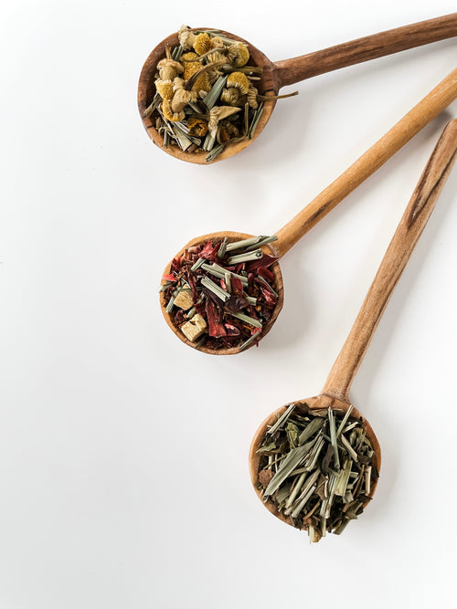 Herbal Tea Trio Tin & Spoon | Fair Trade, Organic Tea